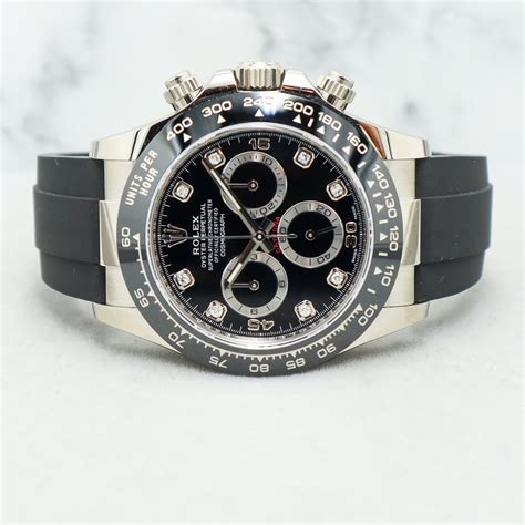 black leather rolex daytona|rolex daytona oysterflex for sale.